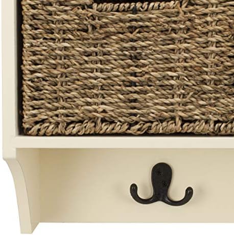 Safavieh Home Collection Finley Hanging 3 Basket Wall Rack - Image 7