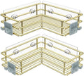 Nieifi Corner Shower Shelves, Adhesive Shower Caddy, Bathroom Organization by Nieifi