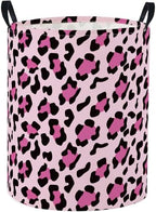 Baby Laundry Basket Baby Nursery Hamper Kids Laundry Basket Toy Storage Bin for Boys Room Decor Gift Baskets for Bedroom Bathroom(Leopard) by TIBAOLOVER
