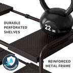 Simple Houseware Under Sink 2-Tier Heavy Duty Expandable Organizer, Bronze - Image 6