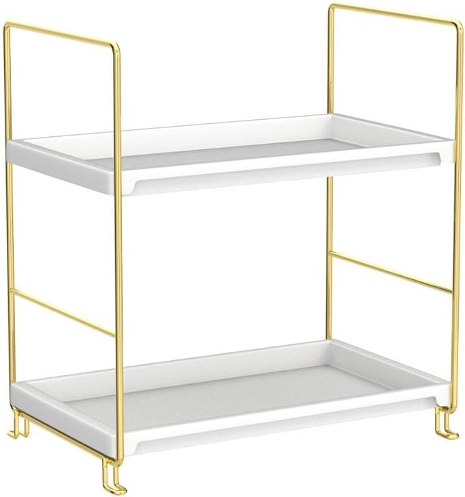 FSyueyun 2-Tier Bathroom Countertop Organizer, Makeup Organizer for Vanity - Image 4