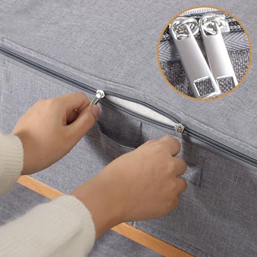 Under Bed Storage Container,Grey,23.6x11.8x5.9 Inch,1 Pack - Image 4