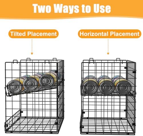 JKsmart 6-Tier XXL Stackable Wire Basket, Snack Organizer for Countertop - Image 3