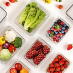 3 PCS Large Fruit storage Containers for Fridge Food Storage Containers - Image 7