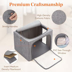 Lifewit 3 Pack Clothes Storage Bins with Metal Frame, Stackable Storage Box - Image 3