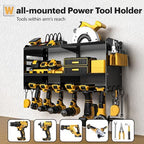 Spampur Power Tool Organizer Wall Mount with Charging Station - Image 3