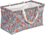Household Essentials Flower Print Krush Container All-Purpose Utility Tote, Multicolor by HouseholdEssentials