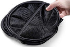 2 Packs Mesh Pop up Laundry Hamper (Black) with Portable Handles, Collapsible for Storage, Foldable Pop-Up Laundry Bags for Home, College Dorm or Travel - Image 6
