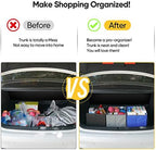 BALEINE 3PK Reusable Grocery Bags, Heavy Duty Shopping Tote Bag - Image 4