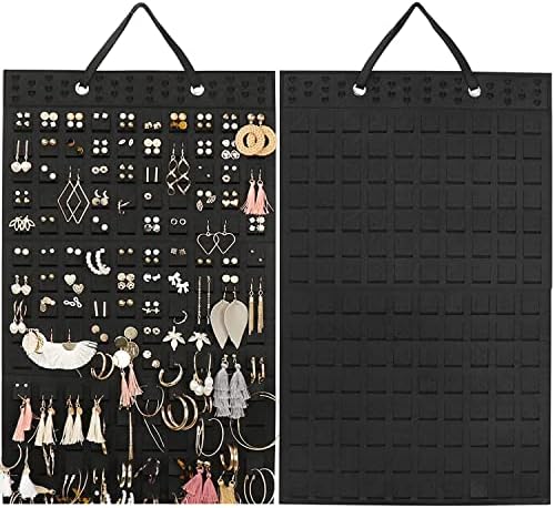 RESOVO Hanging Earrings Organizer & Holder, Wall Mount Earring Holder by RESOVO