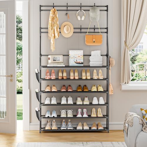 OYREL Shoe Rack 6 Tier Shoes Organizer 24-30 Pairs - Image 2