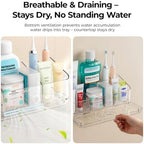 MOPMS 8 Slots Toothbrush Holders for Bathrooms with Detachable Dividers - Image 4