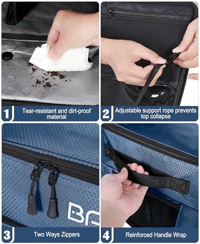 Golf Trunk Organizer, 2-Layer Storage with Golf Accessories - Image 4