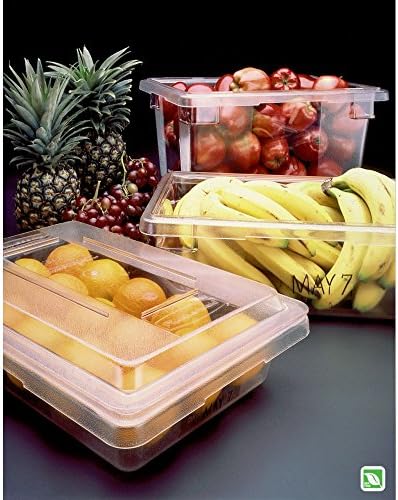 Rubbermaid Commercial Products-Food Storage Box/Tote, 21.5 Gallon, Clear, for Restaurant/Kitchen/Cafeteria - Image 2