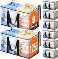 Moving Bags, Extra Large Heavy Duty Storage Bags, 125L, 8 Packs by EpicTotes