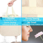 Fammart Mesh Shower Caddy Portable for College Dorm Room Essentials, Odorless Polyester Large Shower Tote Bag with Dual Handles, 8-Pocket Quick-Dry Toiletry Organizer for Travel, Beach, Camping, Gym - Image 7