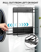 Nieifi Magnetic Shelves for Washing Machine, Magnetic Laundry Organizer - Image 4