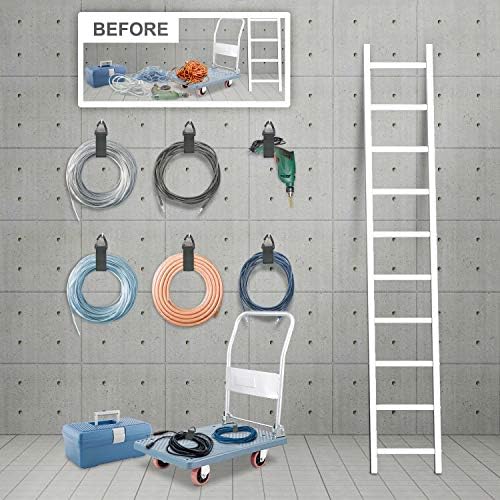 ZTSXLLIM Hose Straps, Hose Ties with Carabiner, Extension Cord Organizer - Image 6