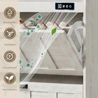 ChooChoo Shoe Storage Cabinet with 4 Flip Drawers and Deodorizer - Image 4