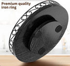 10" Lazy Susan Turntable Organizer for Table Top, Wood Lazy Susan Cabinet - Image 5