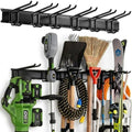 Aking Ace 48 Inch Garage Tool Organizer, Wall Mount 3 Racks 6 Hooks Storage by Aking+Ace