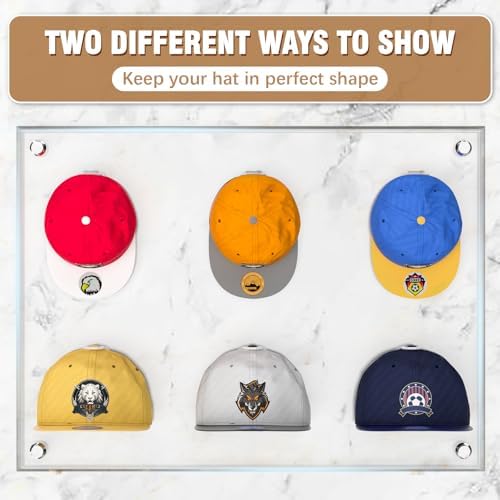 Niunuerga 36 Pack Adhesive Hat Hooks for Wall, Super Strong Hat Rack for Baseball Caps, Minimalist Hat Organizer Display for Home Decor, Hat Hangers Holder for Wall, Door, Closet, No Drilling (White) - Image 2