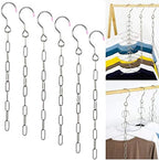 Stainless Steel Space Saving Hanger Chain Cascading Magic Hangers by Falytemow