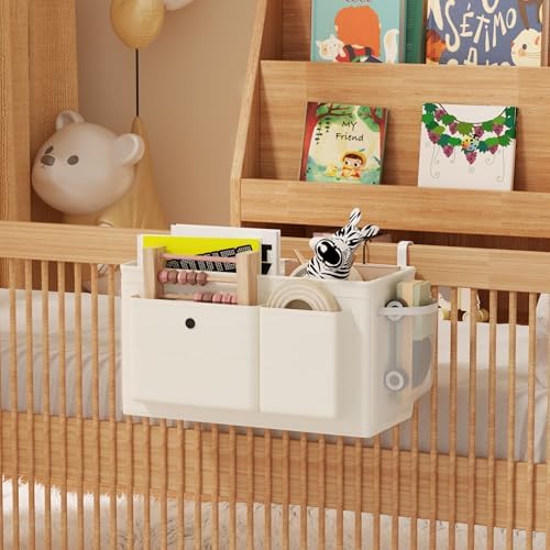 Bedside Caddy Bedside Storage Hanging Organizer for Bunk Dorm Bed Rail - Image 6