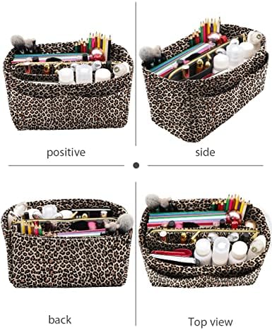 LEXSION Felt Purse Organizer Insert, Tote Bag Shaper Dividers with 5 Sizes - Image 4