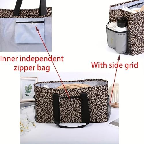 Extra Large Utility Tote Bag - Reusable Grocery Bags Foldable Heavy Duty - Image 5