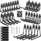 Garage Hooks, Anti-Slip Heavy Duty Wall Mount Hooks, 42-Pack by Cpais