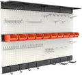 Ultrawall Pegboard Wall Organizer, 48 X 36 inch Garage Storage Pegboard by UltrawallGarageToolsOrganizer