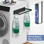 Magnetic Hanger Holder for Laundry Room, 1-Pack, Black - Image 4