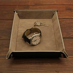 Valet Organizer - Catchall Tray for Jewelry, Wallets, Watches, Keys, Coins, Phones, Glasses - Perfect for Nightstand, Desk, Entryway - Image 3