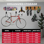 20 Pack Heavy Duty Garage Storage Hooks with Extension Cord Organizer, Solid Steel Wall Mount Hook Set with Anti-Slip Coating Utility J Hooks for Ladders,Bikes,Ropes,Broom,Garden,Yard and Power Tools - Image 4