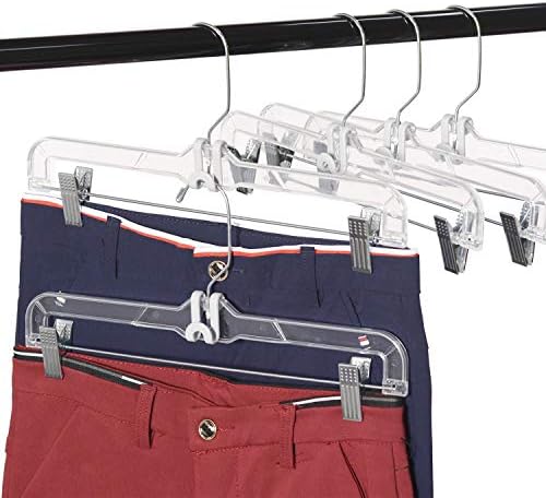 Clothes Hanger Connector Hooks, Outfit Hangers, Hanger Extender Clips, Cascading Hanger Hooks, Velvet Huggable Hangers Accessory, Heavy Duty Space Saving for Closet 60 Pack (Ivory) - Image 6