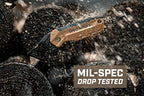 Spec Ops Tools Utility Knife for Cutting Drywall, Roofing & Jobsite Materials, Includes 10 Blades in Handle Storage, Fixed Blade, Folding, 2 Pack - Image 6
