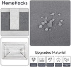 HomeHacks 2-Pack Large Laundry Basket, Waterproof, Freestanding Laundry Hamper, Collapsible Tall Clothes Hamper with Extended Handles for Clothes Toys in the Dorm and Family Gradient Grey, 88L | Waterproof, Freestanding, Collapsible Clothes Hamper with... - Image 5