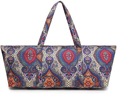 Large Yoga Mat Bag for Women & Men, Full-Zip Gym Bag with Yoga Mat Holder - Image 4