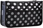 Vercord Purse Organizer Insert for Handbags Bag Organizers Inside Tote Pocketbook Women Nurse Nylon 13 Pockets Black Dot Small by Vercord