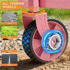 Collapsible Wagon Cart with All-Terrain Wheels, 380LBS Capacity - Image 4