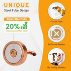 Neosmuk Magnetic Hooks Steel Tube Design for Cruise,40lb+ Bronze,10 Pack - Image 3