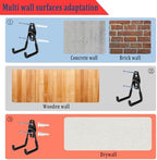 4 Pack Garage Hooks Heavy Duty, Garage Tool Organizer Wall Mount - Image 5