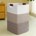 Laundry Hamper 96L Extra Large Laundry Basket, Woven Blanket Basket by SIXDOVE