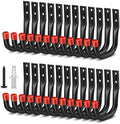 Nacial 24 Pack Heavy Duty Garage Hooks, 3.5" Wall Hooks with EVA Pads by NacialPromise-Consumersfirstalways