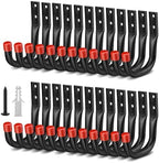 Nacial 24 Pack Heavy Duty Garage Hooks, 3.5" Wall Hooks with EVA Pads by NacialPromise-Consumersfirstalways