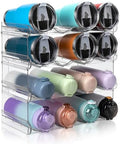 spospo Water Bottle Organizer 4 Tier Large Compartment Water Bottle Holder by SPOSPO
