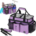 Large Cleaning Caddy Bag Built-in hard plastic sheet Aluminum foil lining by Timoxi