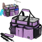 Large Cleaning Caddy Bag Built-in hard plastic sheet Aluminum foil lining by Timoxi
