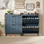 ChooChoo Shoe Storage Cabinet with 2 Flip Drawers and Deodorizer - Image 2